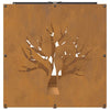 Kaminholzregal Demonte 40x40x40cm (wetterfester Stahl)