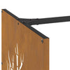 Kaminholzregal Demonte 40x40x40cm (wetterfester Stahl)
