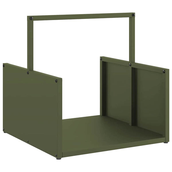 Kaminholzregal Fidel 40x40x40cm (kaltgewalzter Stahl)