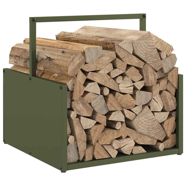Kaminholzregal Fidel 40x40x40cm (kaltgewalzter Stahl)