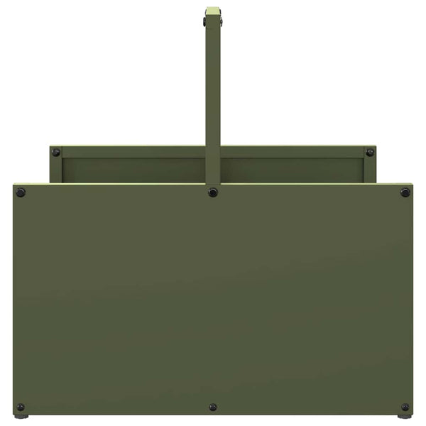Kaminholzregal Fidel 40x40x40cm (kaltgewalzter Stahl)
