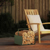 Kaminholzregal Fidel 40x40x40cm (kaltgewalzter Stahl)