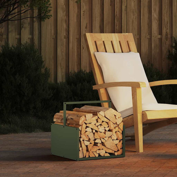 Kaminholzregal Fidel 40x40x40cm (kaltgewalzter Stahl)