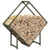 Kaminholzregal Rascol 80x25x80cm (kaltgewalzter Stahl)