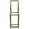 Kaminholzregal Rascol 80x25x80cm (kaltgewalzter Stahl)