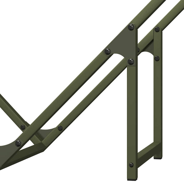 Kaminholzregal Rascol 80x25x80cm (kaltgewalzter Stahl)