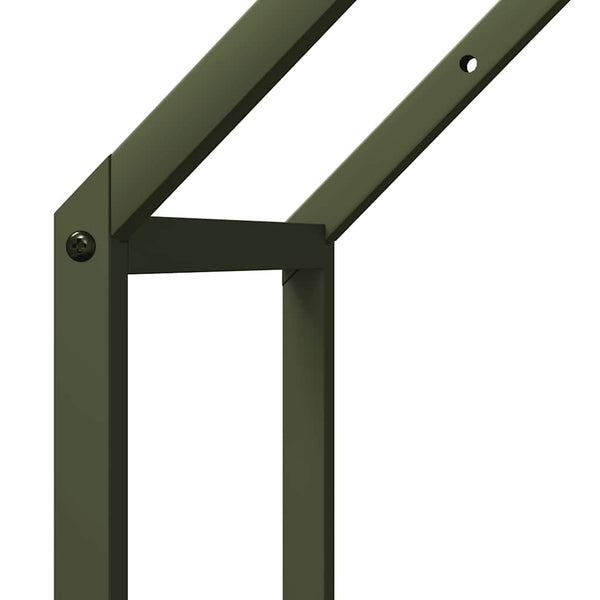 Kaminholzregal Camelica 40x25x90cm (kaltgewalzter Stahl)