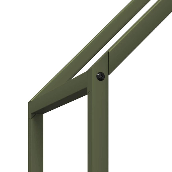 Kaminholzregal Camelica 60x25x90cm (kaltgewalzter Stahl)