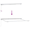 Weißer Sonnenschirmständer 3.5 m x 2 m