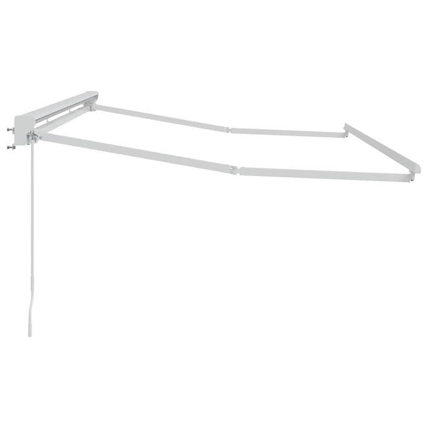 Weißer Sonnenschirmständer 3.5 m x 2 m