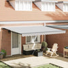 Sonnenschirmgestell 4 × 3 m Anthrazit
