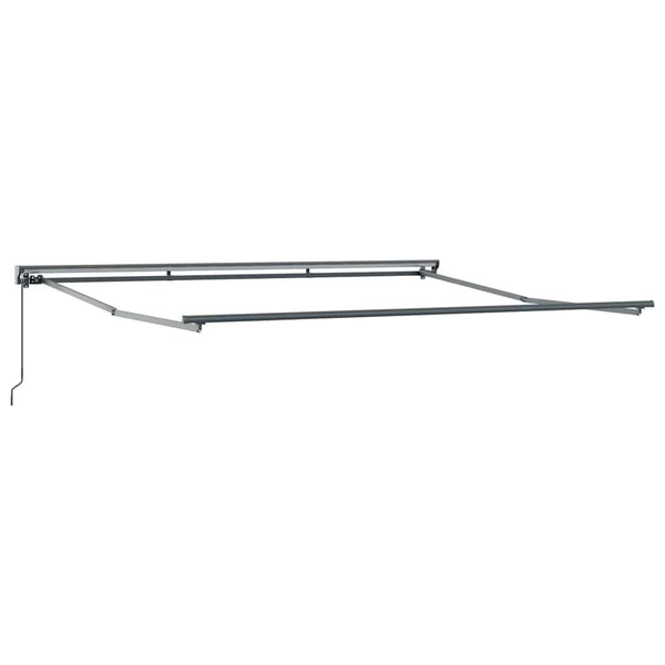 Sonnenschirmgestell 4 × 3 m Anthrazit