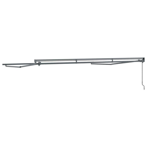 Sonnenschirmgestell 4 × 3 m Anthrazit
