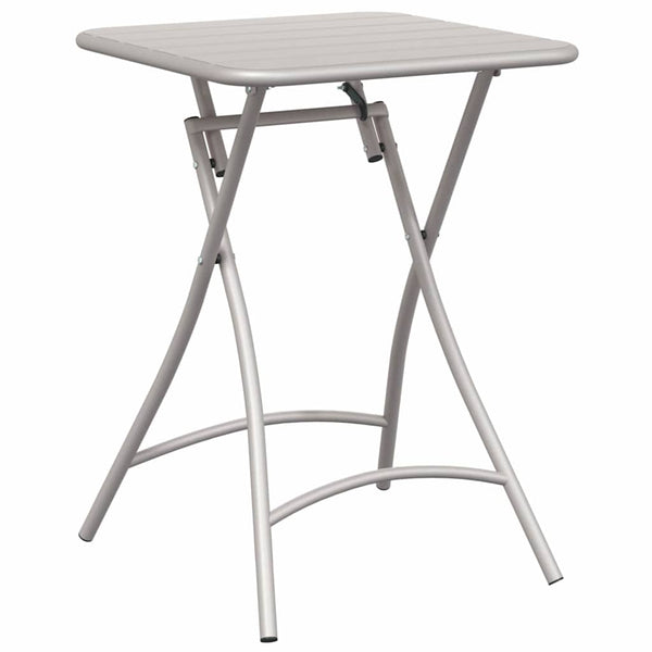 Bistro-Set 3-teilig Beige Stahl