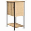 Nachttisch 2 St. handgefertigt Eiche 32 x 42 x 70 cm