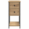 Nachttisch 2 St. handgefertigt Eiche 32 x 42 x 70 cm