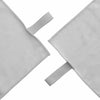 Sport-Handtuch-Set 2tlg. Grau Stoff