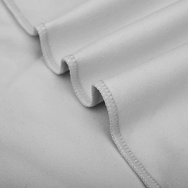 Sport-Handtuch-Set 2tlg. Grau Stoff