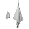 Sport-Handtuch-Set 2tlg. Grau Stoff