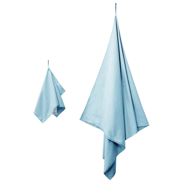 Sporttuchset 2-teilig Blauer Stoff