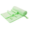 Sporttuch-Set, 3-teilig, Grün, Polyester und Polyamid