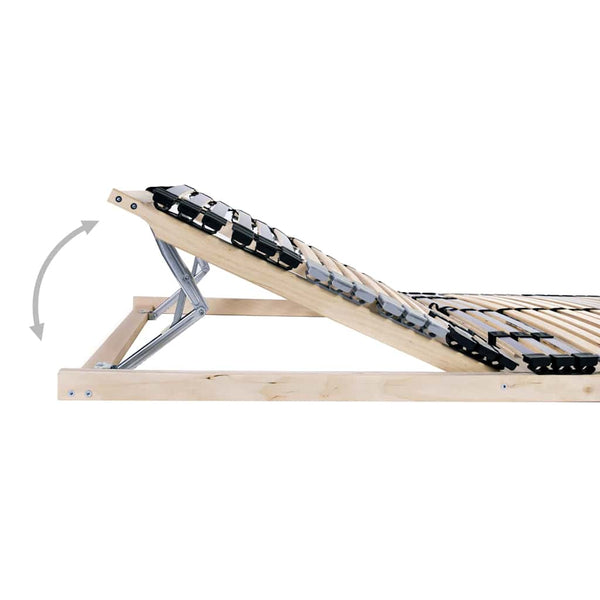 Lattenrost feststehend Buche 80 x 190 cm braun