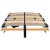 Brauner Lattenrost 80 x 190 cm feststehende Buche