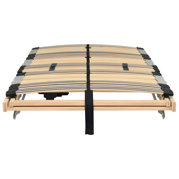 Brauner Lattenrost 80 x 190 cm feststehende Buche
