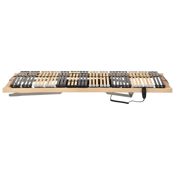 Brauner Lattenrost 80 x 190 cm feststehende Buche