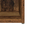 TV-Lowboard-Set Wandmontage 6-teilig Altholz Holzwerkstoff