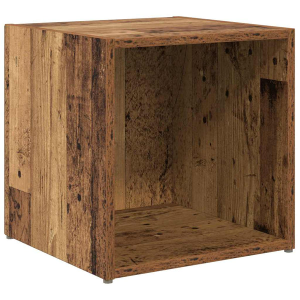 TV-Lowboard-Set Wandmontage 6-teilig Altholz Holzwerkstoff