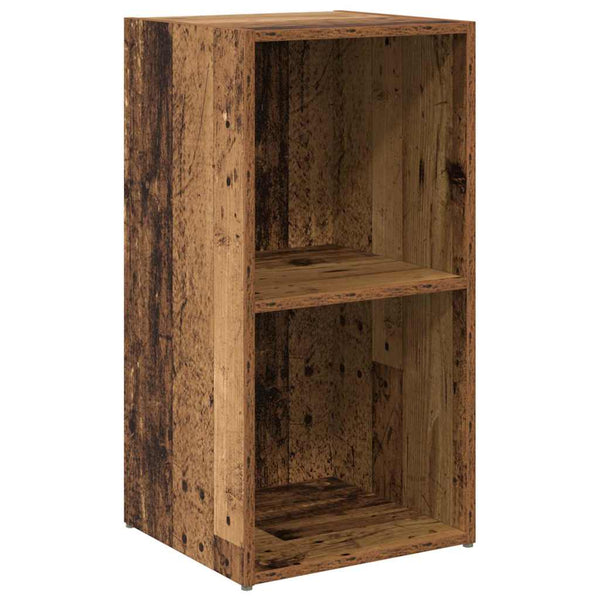 TV-Lowboard-Set Wandmontage 6-teilig Altholz Holzwerkstoff