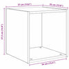 TV-Lowboard-Set Wandmontage 6-teilig Altholz Holzwerkstoff