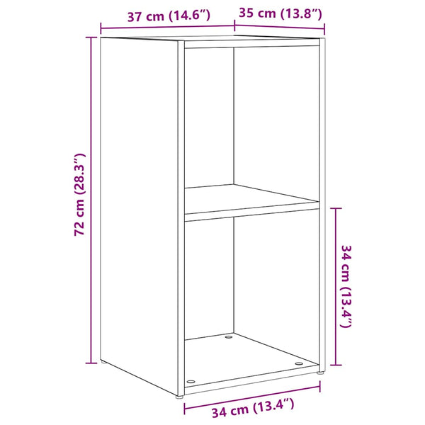 TV-Lowboard-Set Wandmontage 6-teilig Altholz Holzwerkstoff
