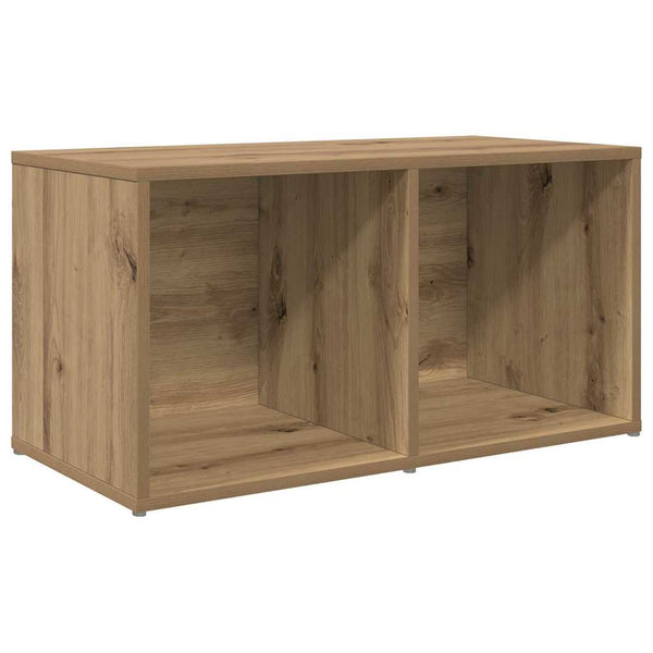 Wandmontierter TV-Schrank, Set, 3-teilig, Braun, Holzwerkstoff