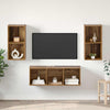 Altholz TV-Möbel-Set Wandmontage 3-teilig