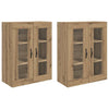 seinälle asennettavat kaapit 2 pcs Artisan tammi