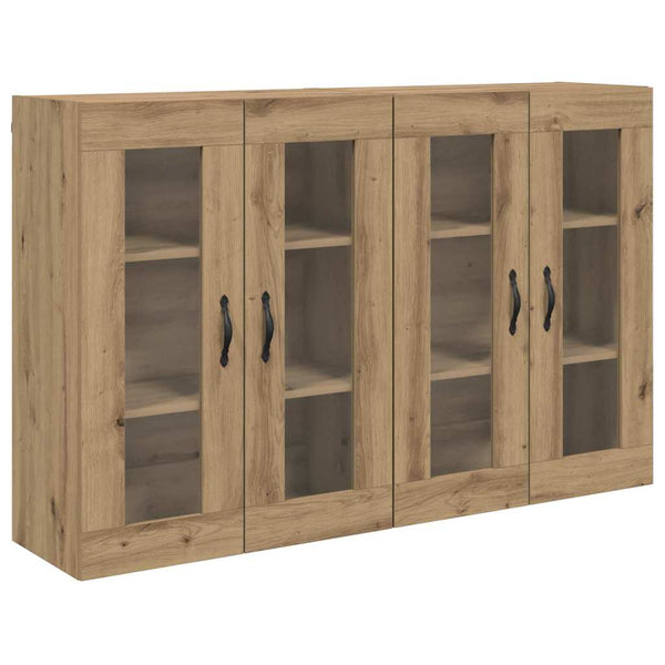 seinälle asennettavat kaapit 2 pcs Artisan tammi