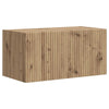 Wandmontiertes TV-Schrank-Set 5-teilig Schwarz Holzwerkstoff