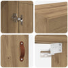 Artisan Eiche 2-türiger Hängeschrank