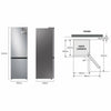 Samsung Hopeinen Jääkaappi 186 cm