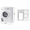 Samsung pesukone 8 kg 1400 rpm