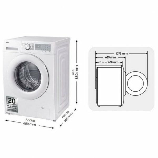 Samsung pesukone 8 kg 1400 rpm