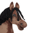 Premium Keppihevonen / Hobby Horse - Brauner A3