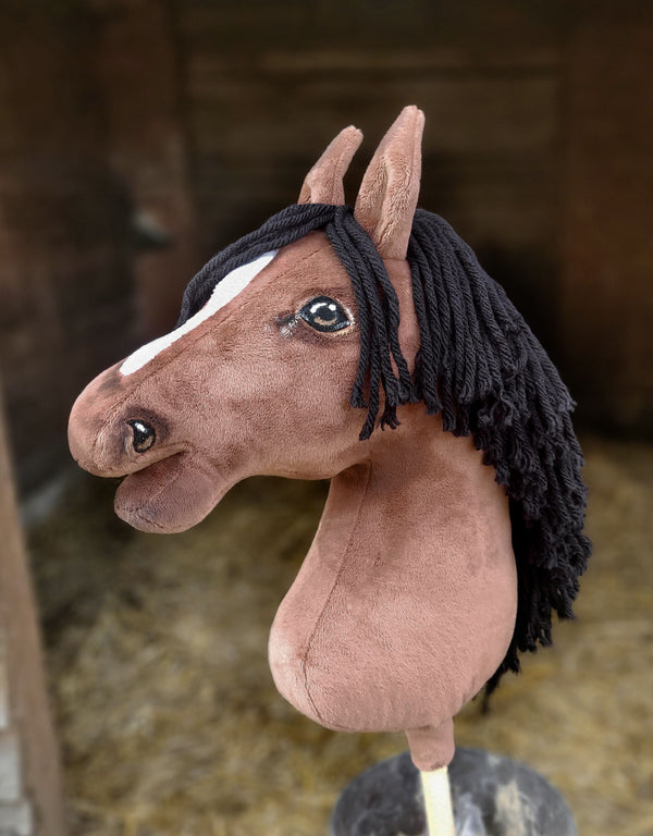 Premium Keppihevonen / Hobby Horse - Brauner A3