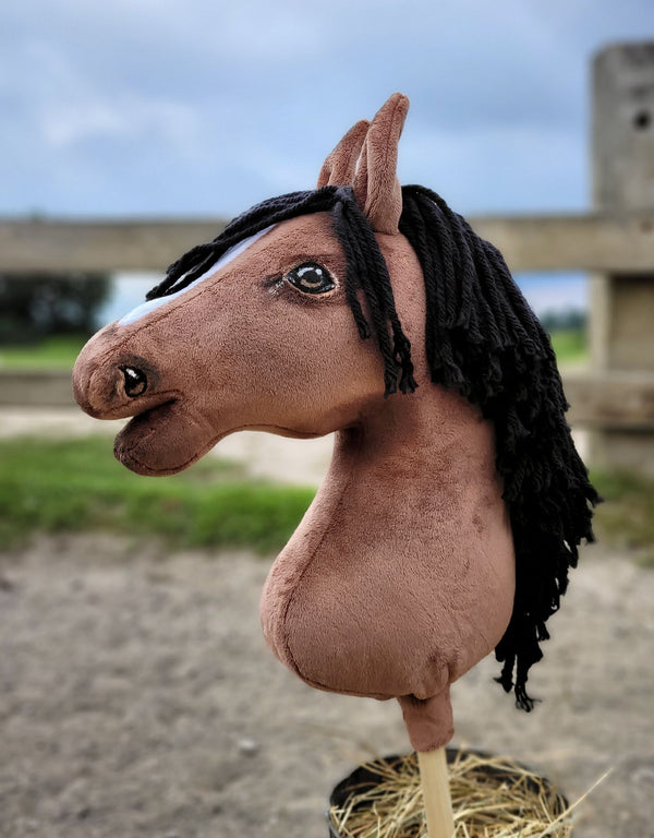 Premium Keppihevonen / Hobby Horse - Brauner A3