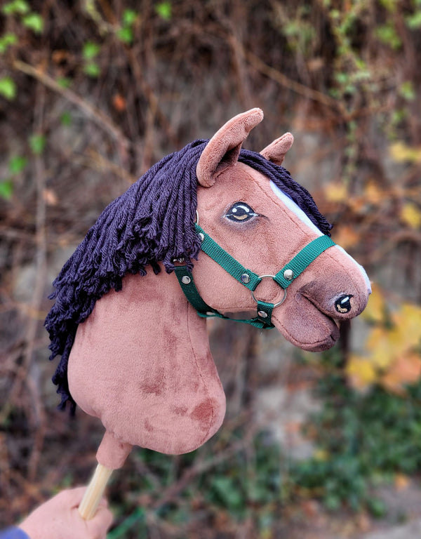 Premium Keppihevonen / Hobby Horse - Brauner A3