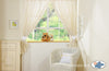 Verhot Lastenhuoneeseen - Teddy Bear With Heart Lilac