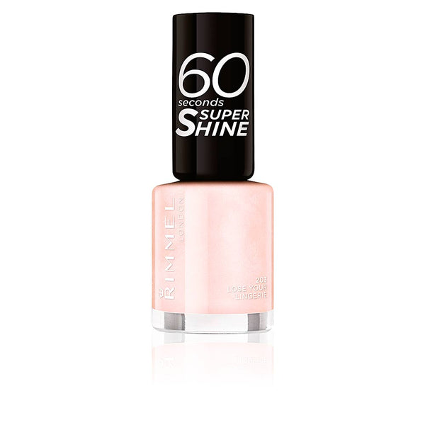 Rimmel London - 60 Seconds Super Shine nail polish #203-lose your lingerie 8 ml