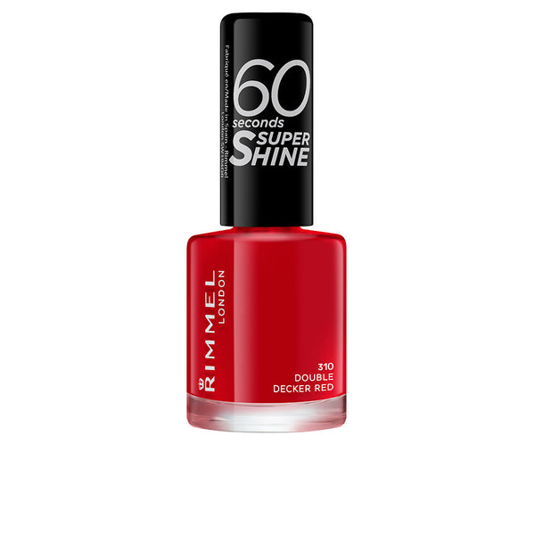 Rimmel London - 60 Seconds Super Shine nail polish #310-double decker red 8 ml